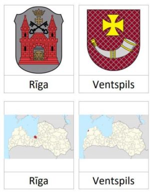 Latvijas Republikas pilsētu ģerboņi