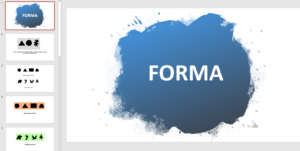 Prezentācija “FORMA + 2 mācību uzdevumi”