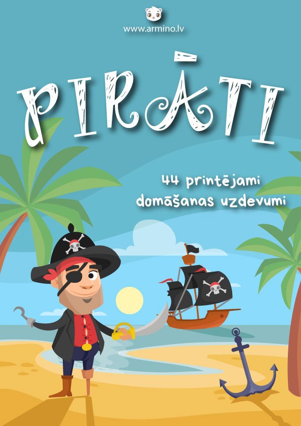 Uzdevumi bērniem “Pirāti”