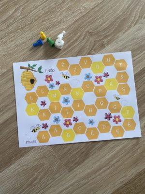 Galda spēle – bites alfabēts