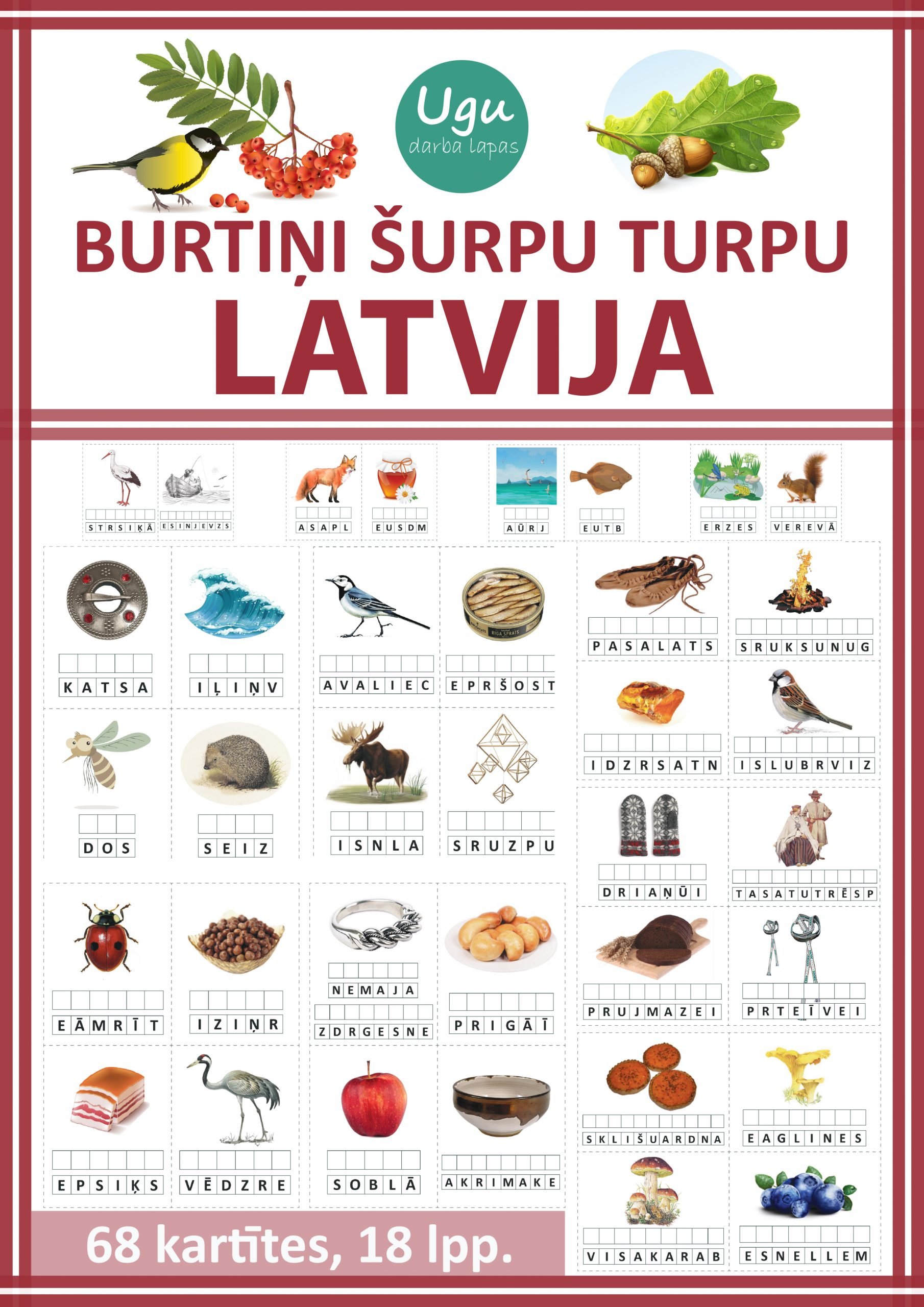 DARBA LAPAS “BURTIŅI ŠURPU TURPU – LATVIJA”