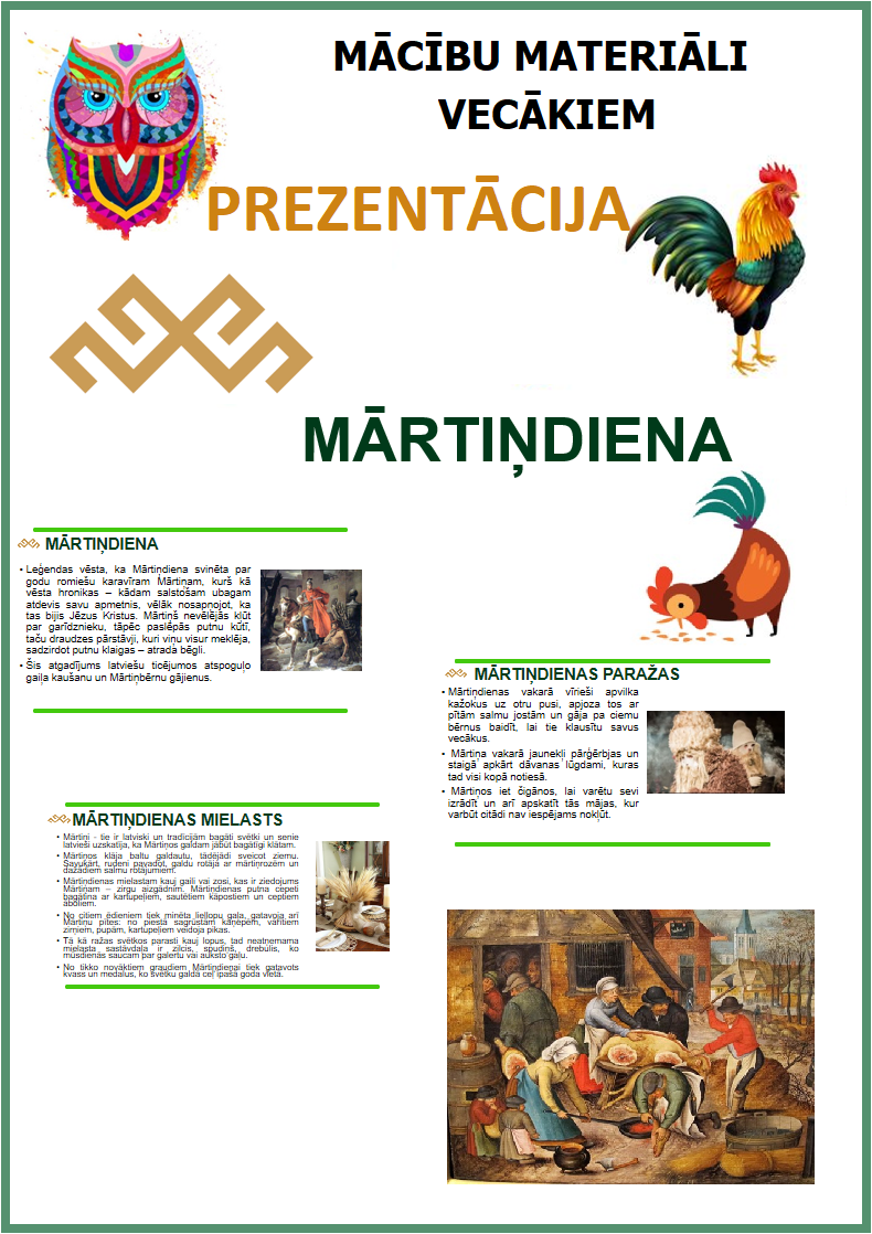 PREZENTĀCIJA MĀRTIŅDIENA