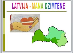 Latvija- mana dzimtene 1.-3.kl.