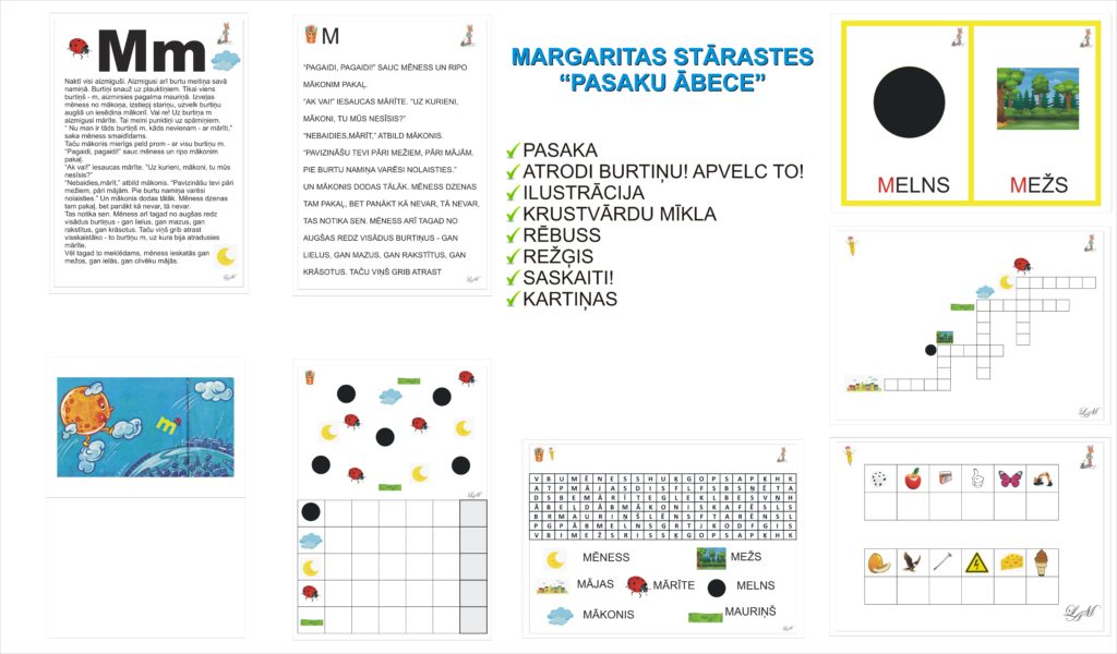 Margarita Stāraste “Pasaku Ābece” . M Margarita Stāraste “Pasaku Ābece” . M