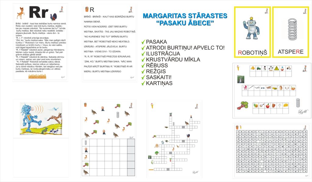 Margarita Stāraste “Pasaku Ābece” . R Margarita Stāraste “Pasaku Ābece” . R