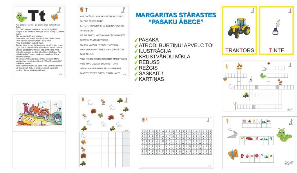 Margarita Stāraste “Pasaku Ābece” . T Margarita Stāraste “Pasaku Ābece” . T