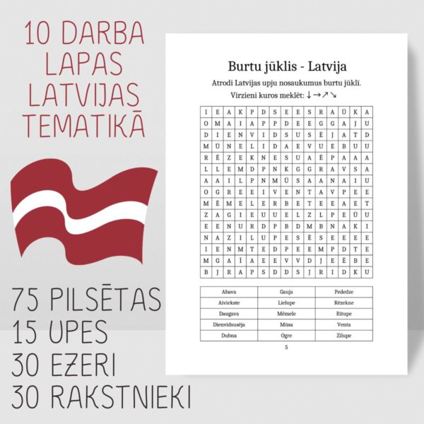Burtu jūklis – Latvija