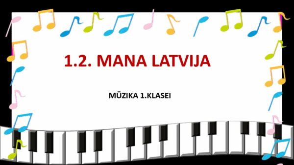 1.2. Mana Latvija! Mūz.1.kl. TND + PREZENTĀCIJA 🎹
