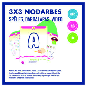 Spēle “3X3 NODARBES”