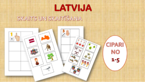 Latvija- Skaits un skaitīšana līdz 5