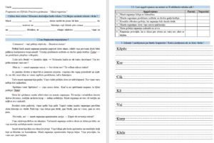 Lasītprasme. Darbs ar tekstu. “Mazā raganiņa” 2., 3.kl