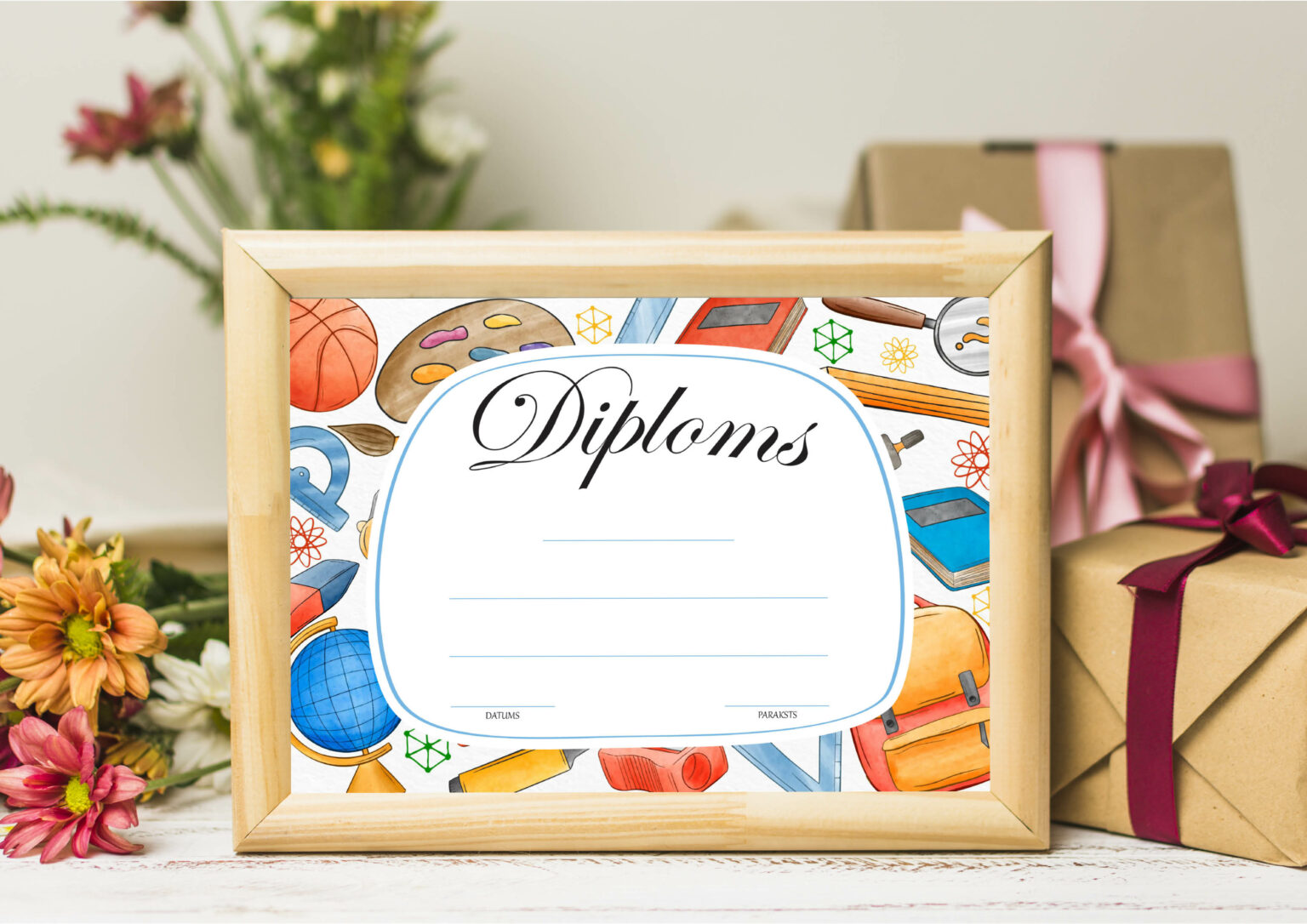 Diploms Raksts Diploms. Atzinība. Pateicība. 🎁 – Mācību materiāli