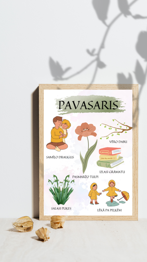 GADALAIKI, MĒNEŠI, DIENAS - Mācību materiāli