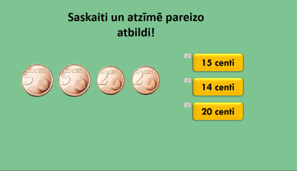 1.7.1 Nauda ( eiro, centi)