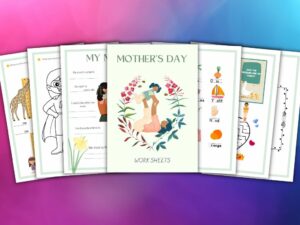MOTHER’S DAY WORKSHEETS FOR KIDS
