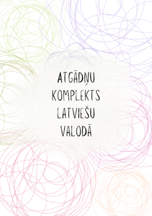 Atgādņu komplekts latviešu valodā