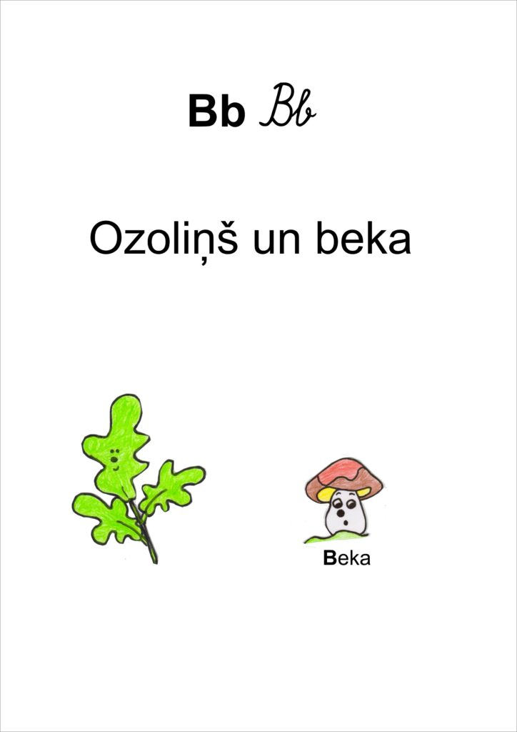 Pasaku alfabēts B – Ozoliņš un beka