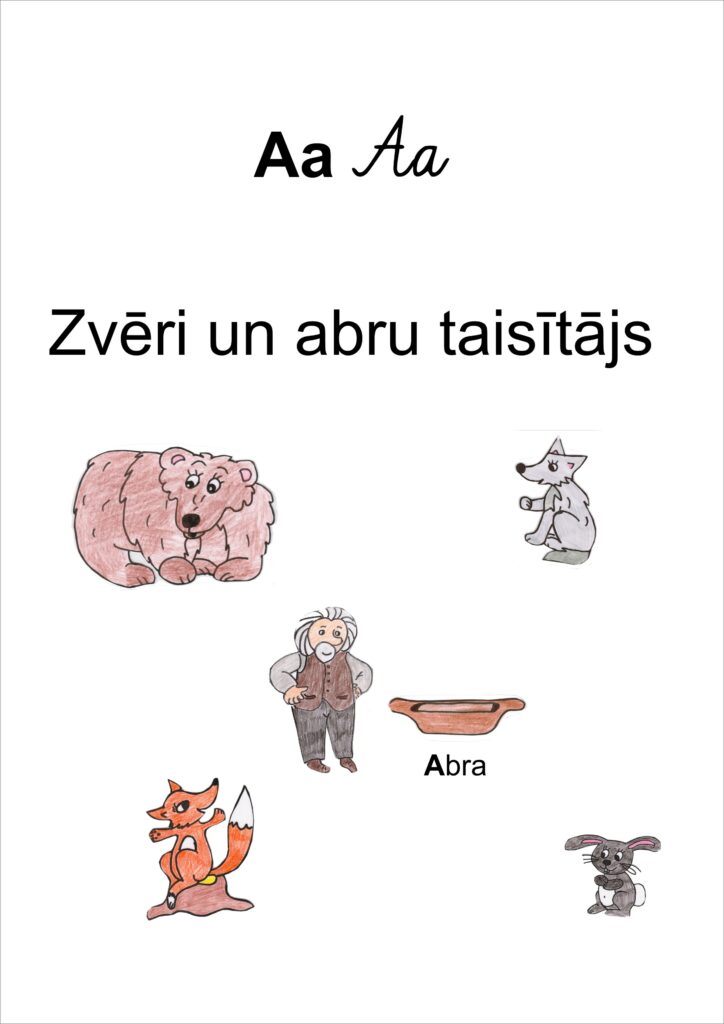 Pasaku alfabēts A – Zvēri un abru taisītājs