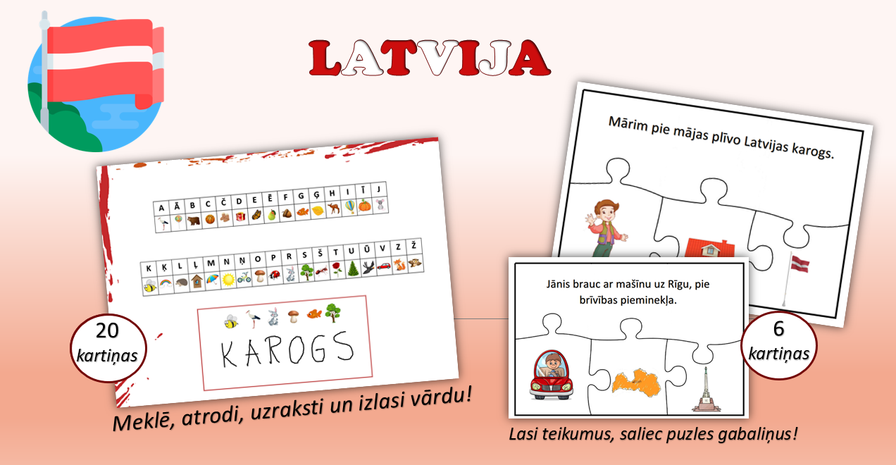 Latvija - Mācību materiāli