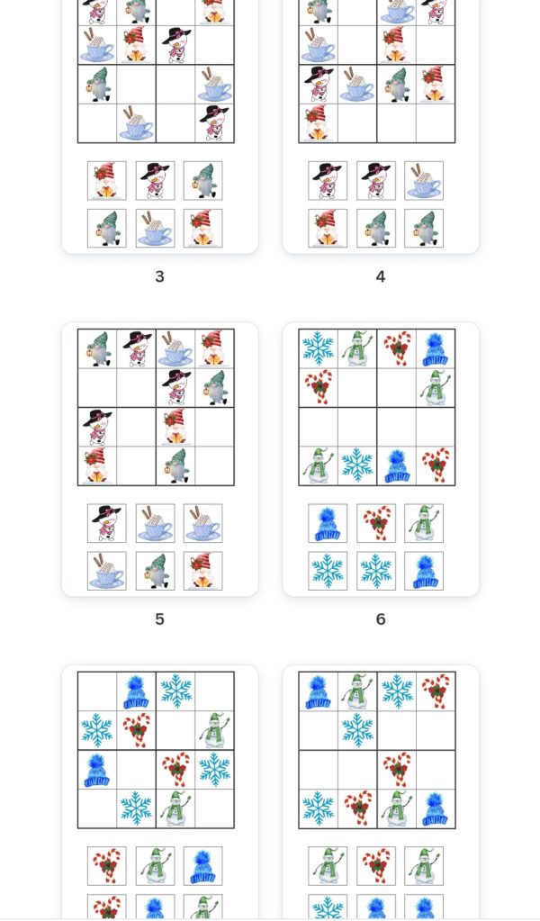 Sudoku – ziema