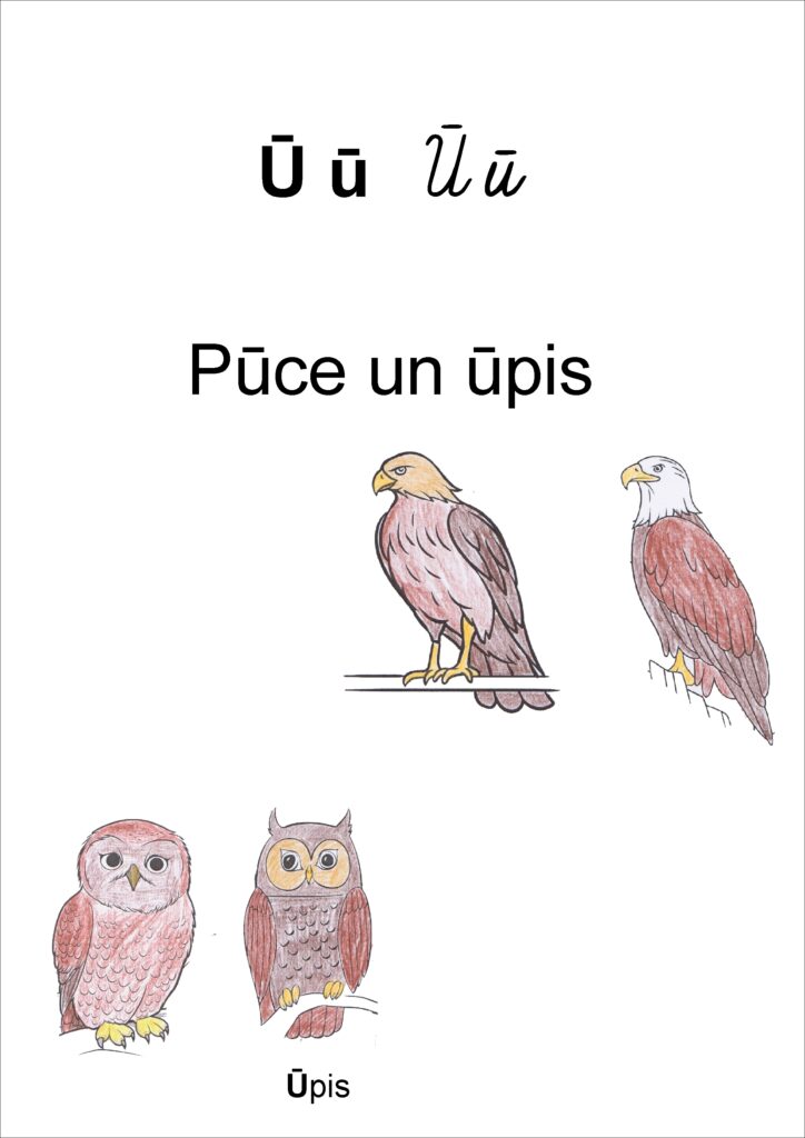 Pasaku alfabēts – Ū – Pūce un ūpis