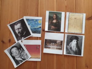 Pasaules slavenu mākslinieku kartītes