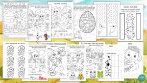 Darba lapas “PAVASARIS – ZUMM – mazajiem”, 3-5 gadi, 32 lpp.