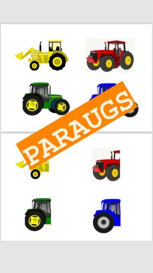 Traktori – krāsas