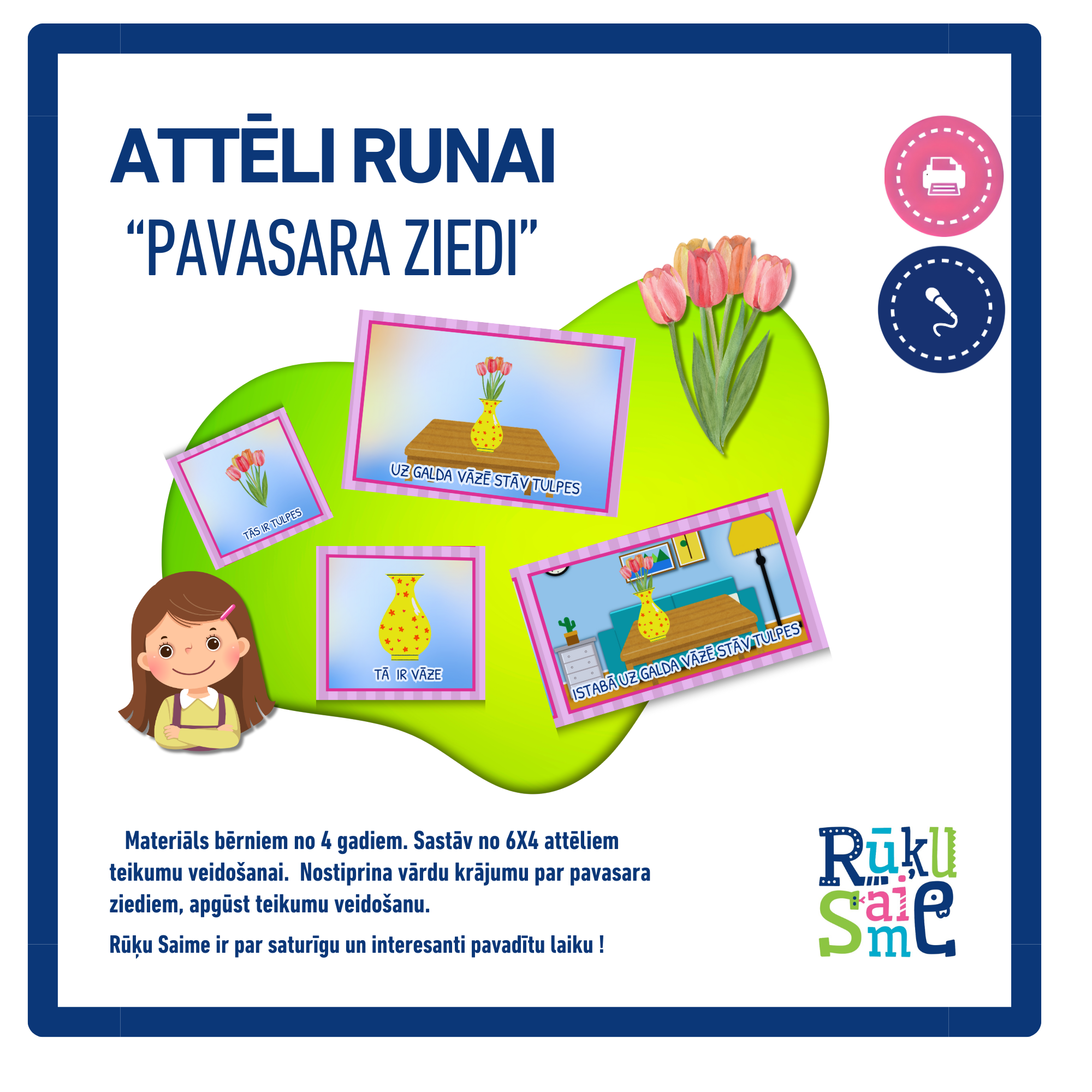 Att li Runai PAVASARA ZIEDI Video M c bu Materi li