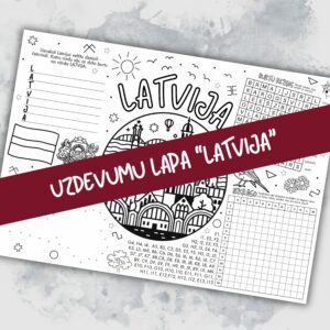Uzdevumu lapa “Latvija”