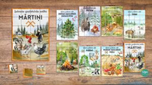 PUZLES – LATVIEŠU GADSKĀRTAS. Latvija.