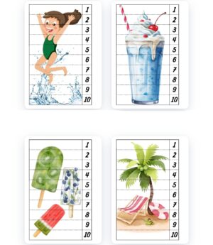 Skaiti no 1 līdz 10 – vasara