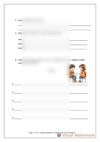Latviešu Valoda 3 Klase 3 1 Es Valodu Detektīvs Mācību Materiāli