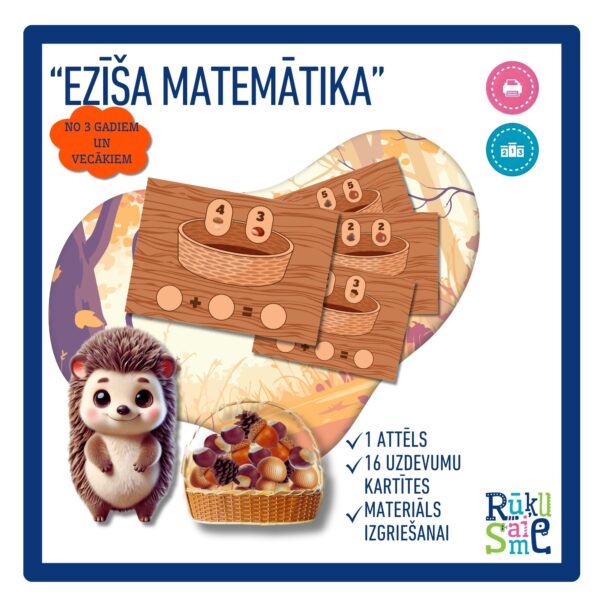Matemātikai “Ezīša matemātika”- rudens, koki Matemātikai “Ezīša matemātika”- rudens, koki