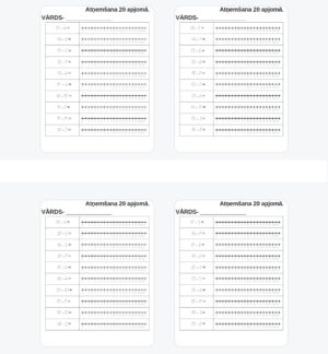 Atņemšana 20 apjomā