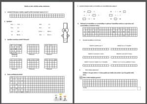 Skaitļi un mēri, darbību secība, izteiksmes.