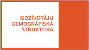Prezentācija – Iedzīvotāju demogrāfiskā struktūra