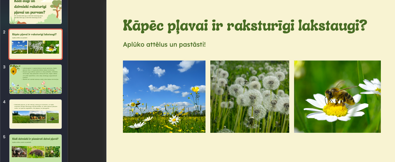 Prezentācija. Dabaszin. 3.kl. Pļava un purvs. - Mācību materiāli