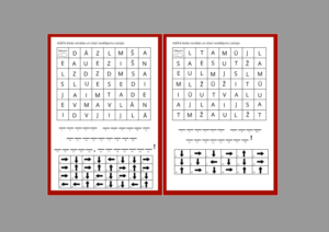 Šifrē un izlasi novēlējumu Latvijai