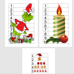 Ziemas puzles 10 apjoms