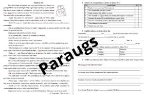 Divi darbi ar lasāmo tekstu “Tētis un suns” 4.-6.kl.