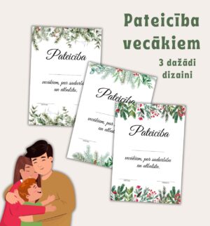 Pateicība vecākiem