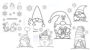 Krāsojamās lapas, rūķi