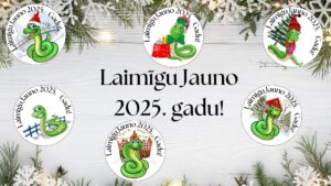 Medaļas – Laimīgu Jauno 2025. gadu!