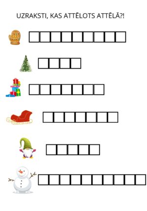 Uzraksti, kas attēlots attēlā!