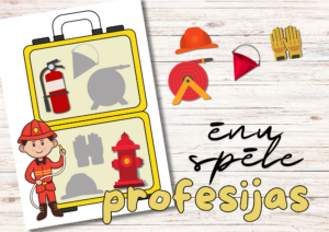 Profesijas. Ēnu spēle