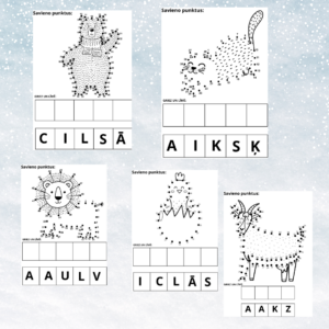 Dzīvnieki – darba lapas.