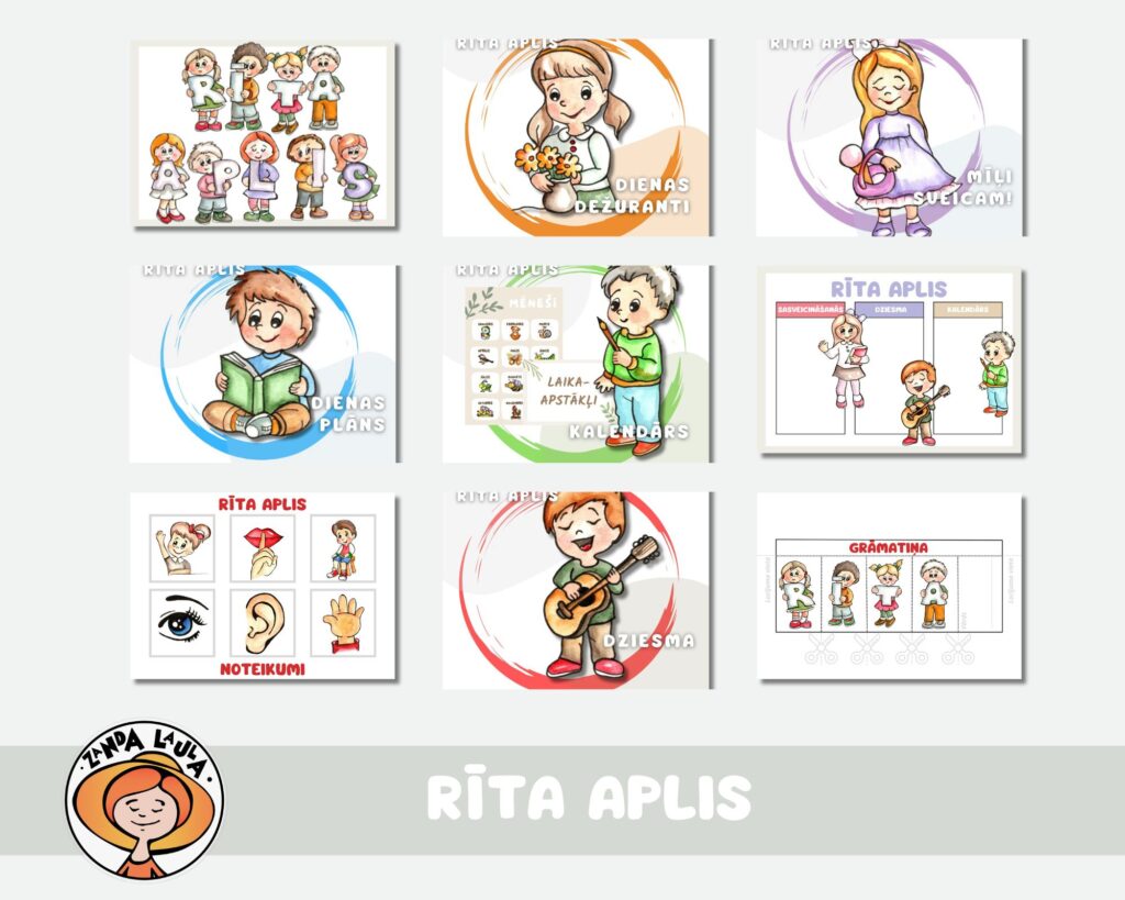 Rīta aplis. – Mācību materiāli