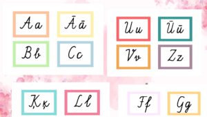 Alfabēta burtu kartītes