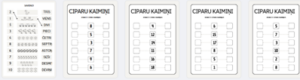 CIPARU KAIMIŅI + 1 LAPA SAVIENO